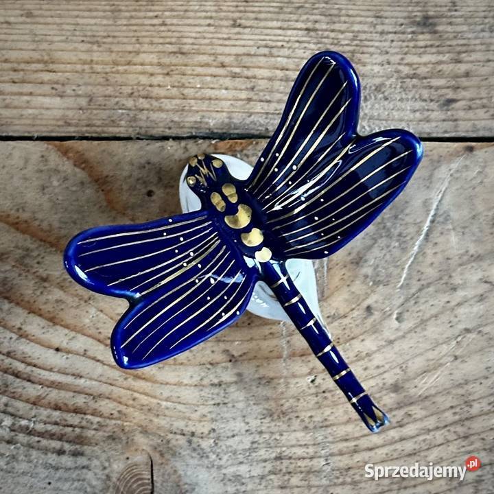 Figurka ważki Rudolf Volkstadt śląskie sprzedam