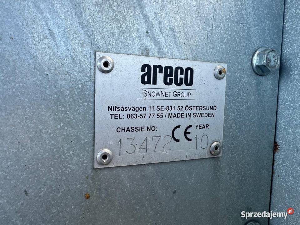 Armata Śnieżna ARECO Wyburzenia Naśnieżanie