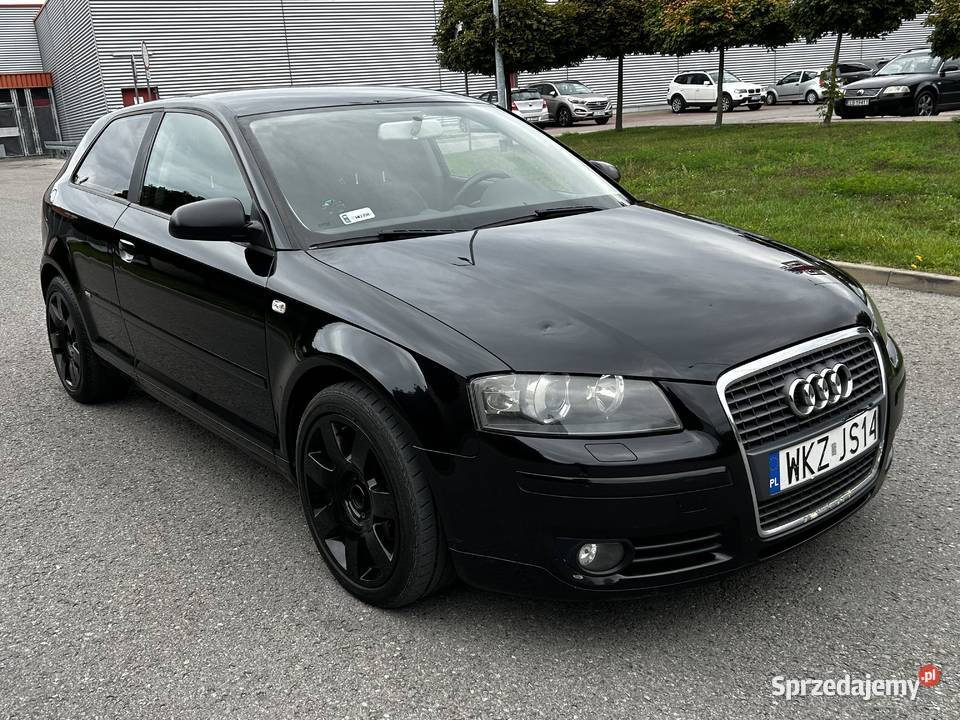 Audi A3 8P LIFT 20TDI czarny lubelskie Lubartów
