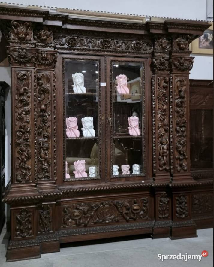 Biblioteka neorenesans antyk Kraków sprzedam