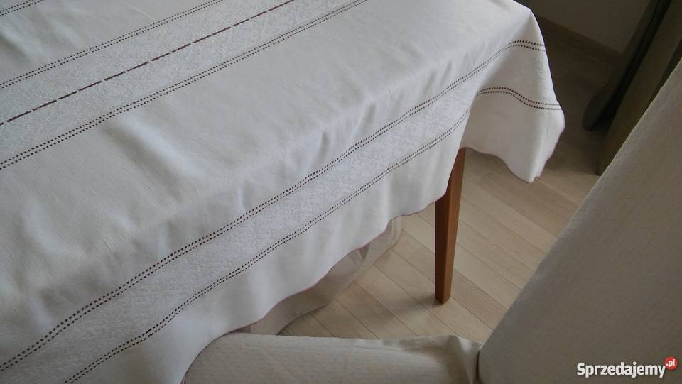 Obrus obrusy naturalna bawełna na prezent Gdańsk