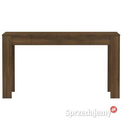 vidaXL Stół jadalniany brązowy dąb 140x745x76 mazowieckie Warszawa