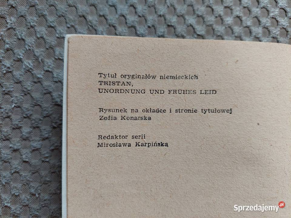 Tomasz Mann Tristan małopolskie Kraków