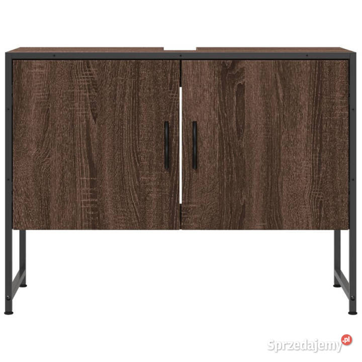Szafka pod umywalkę brązowy dąb 80x33x60 Warszawa