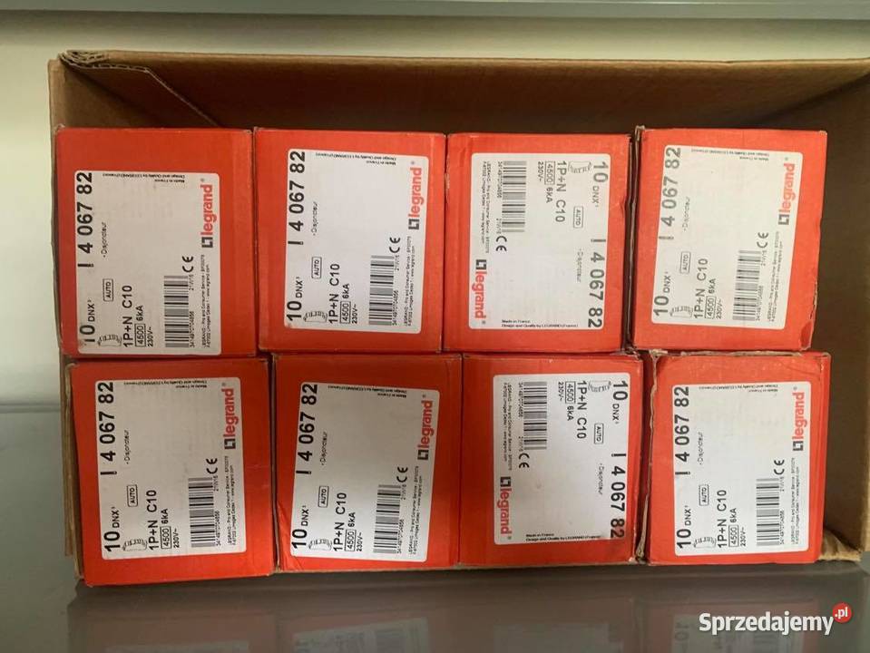 Wyłącznik Nadprądowy C10 DNX 4500 10A 1PN x10 Warszawa