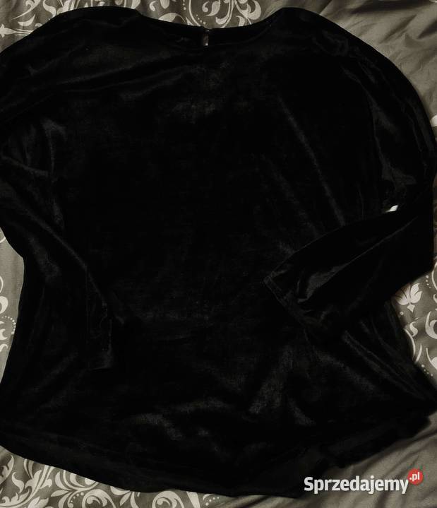 czarna bluzka zamszowa XL XXL 3XL 42 44 46 mazowieckie Warszawa