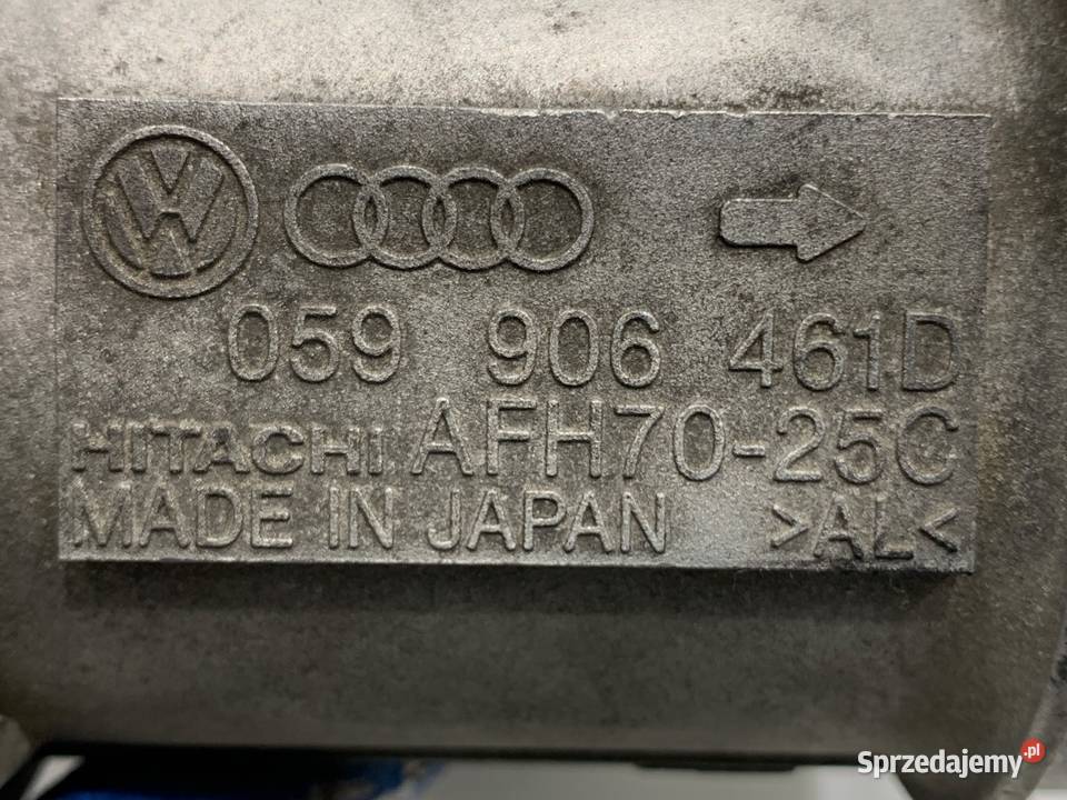 PRZEPŁYWOMIERZ AUDI A4 B6 059906461D 25 180 0005 osobowe podkarpackie