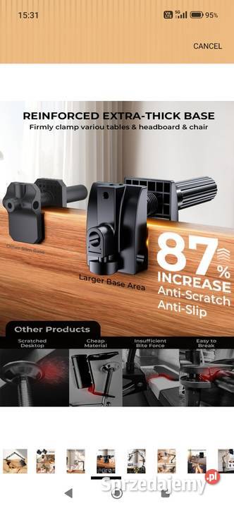 Uchwyt na tablet TRYONE Sosnowiec