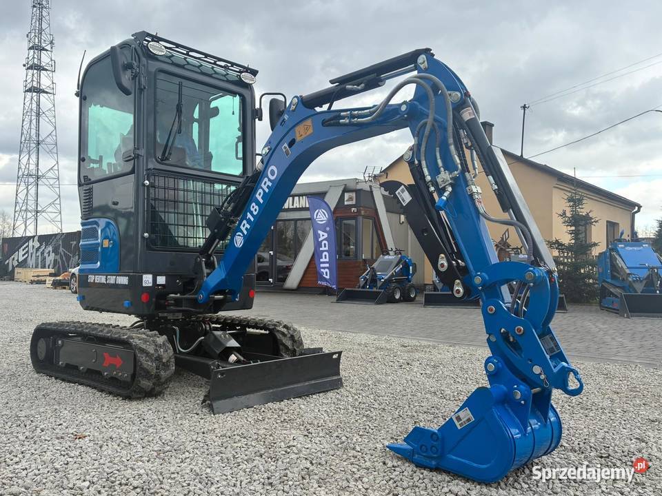 NOWA Minikoparka RIPPA R18 PRO 1800 mega łódzkie