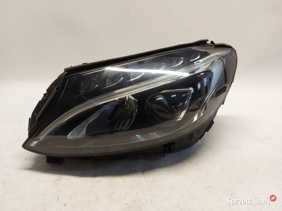MERCEDES W205 Lampa przód lewa LED RHD UK