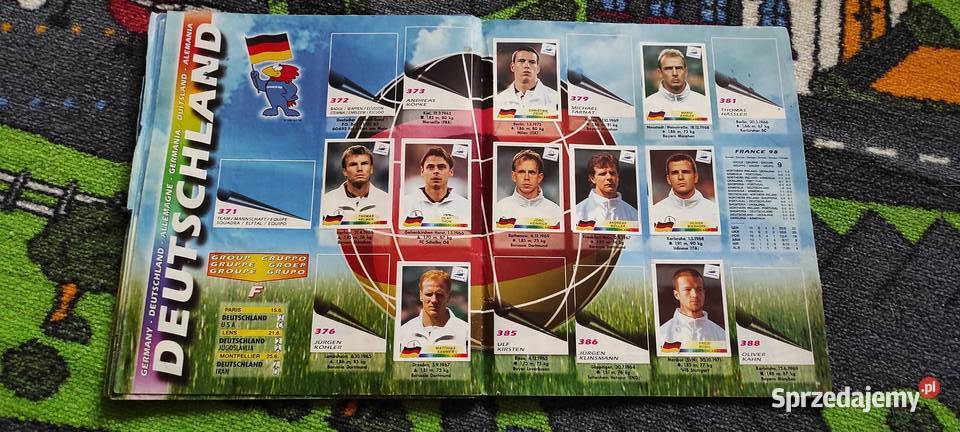 Album Fifa World Cup France 98 Panini
