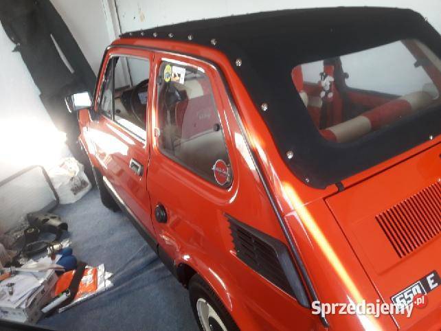 Kolekcja trzech fiatów 126p nieuszkodzony łódzkie Koluszki
