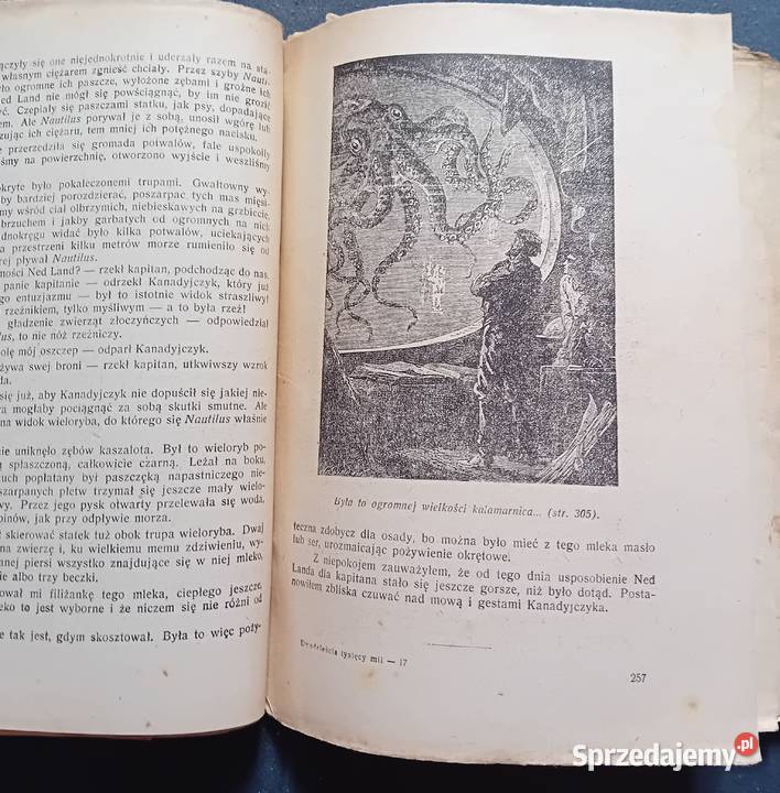 JVerne 20 mil podmorskiej żeglugi Wyd B wielkopolskie Koźminek