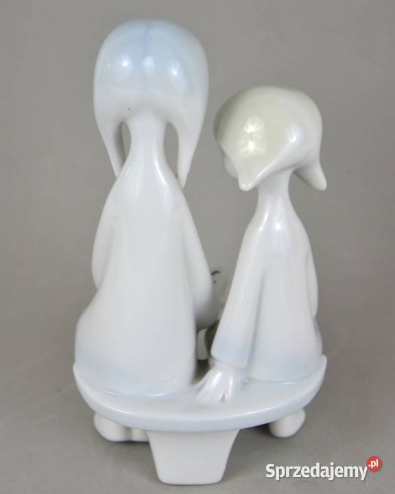 3 figurki art deco Hollohaza Aurl Kldor lata Porcelana i szkło sprzedam