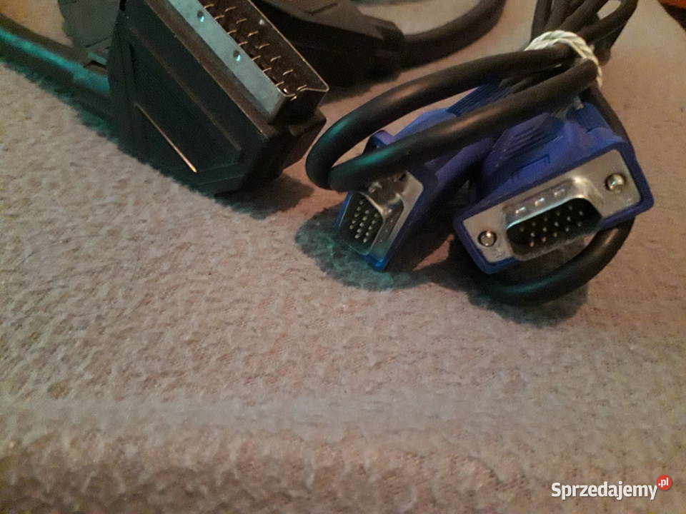 Zestaw kabli do PC i TV Warszawa sprzedam