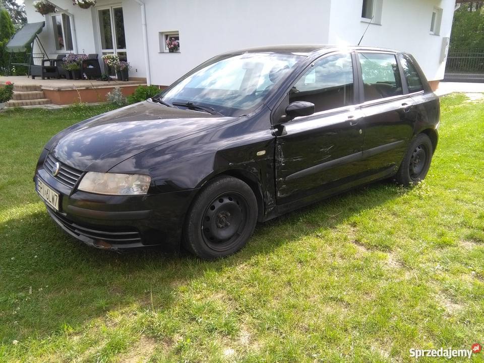 Fiat Stilo 16 z LPG lekko uszkodzony uszkodzony łódzkie Włodzimierzów sprzedam