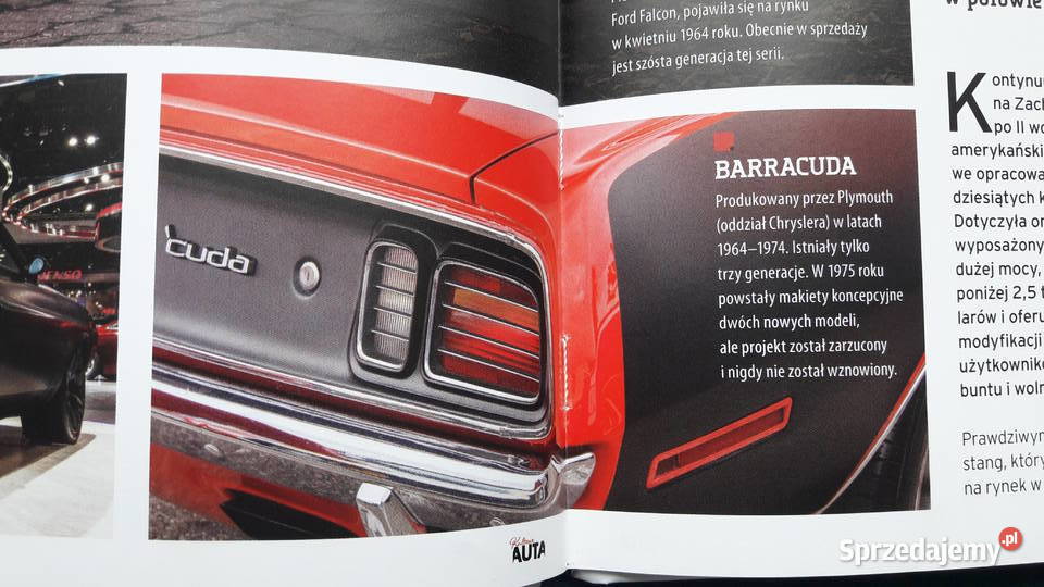 Książeczka kultowe auta Chevrolet 1968 Camaro Głuchołazy