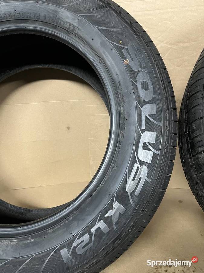 Opony lato Kumho KL21 SOLUS 26560R18 110 H 2020r wielkopolskie Gostyń