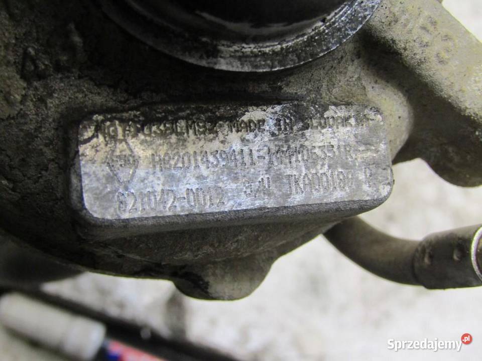 TURBOSPRĘŻARKA TURBINA 12 TCE RENAULT MEGANE IV