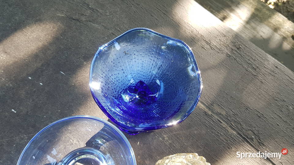 Szkło wazon owocarka miseczka