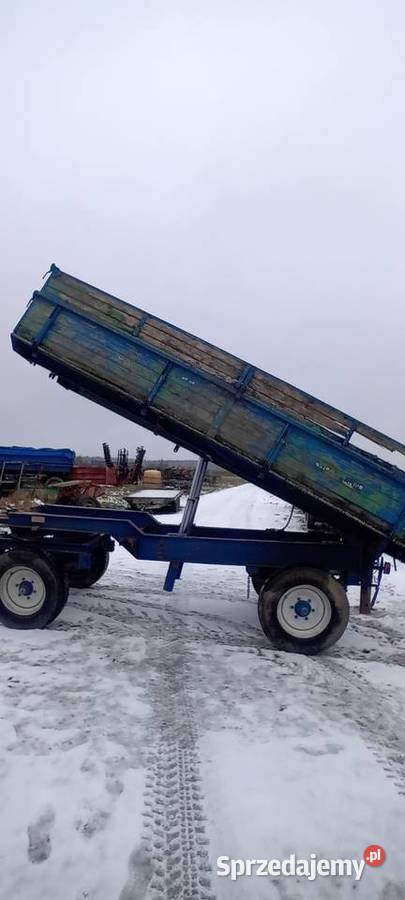 Przyczepa wywrotka na 3 str wielkopolskie