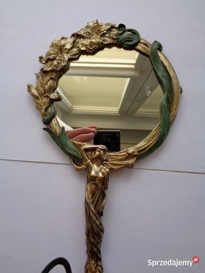 Lusterko ręczne w stylu kolonialnym Pozostałe Toruń