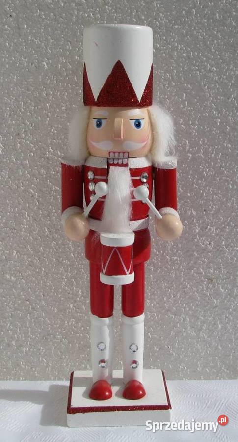 Dziadek do orzechów figurka drewniana PERKUSISTA Koszalin