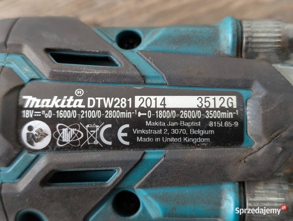 Zakrętarka udarowa Klucz Sieradz