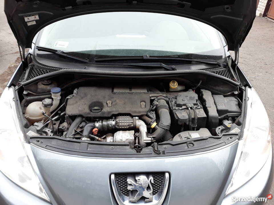 Peugeota 207 lift 2011 r 16 HDI 92 bogate centralny zamek Warszawa