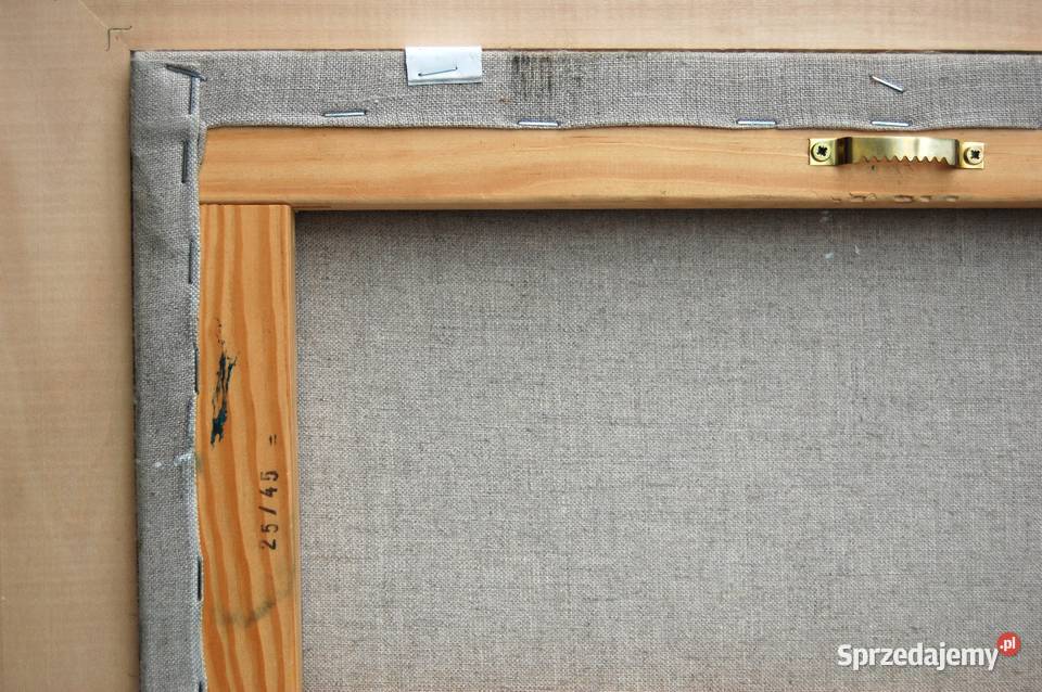 Jacek Kośmiński sad pejzaż obraz olejny złocona lubelskie Lublin sprzedam