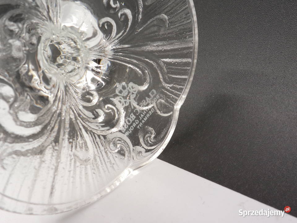 Kryształowy Świecznik Rosenthal Classic Rose wielkopolskie Raszków