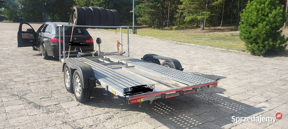 Sprzedam lawetę 2000 dmc generalnym remoncie 1460kg Tomaszów Lubelski sprzedam
