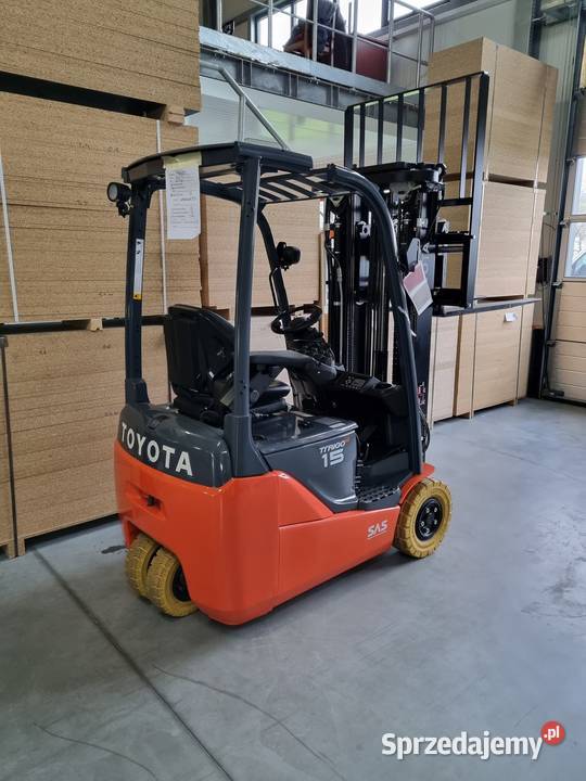 Wózek widłowy Toyota 8FBE15T 47m Triplex NOWY Siedlce