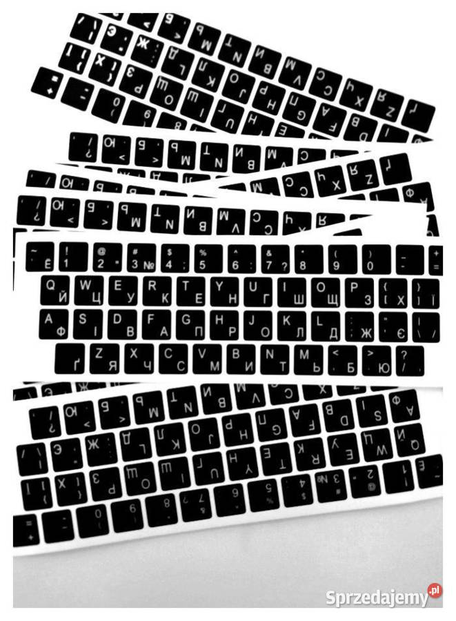 Sprzedam naklejki na klawiaturę Warszawa