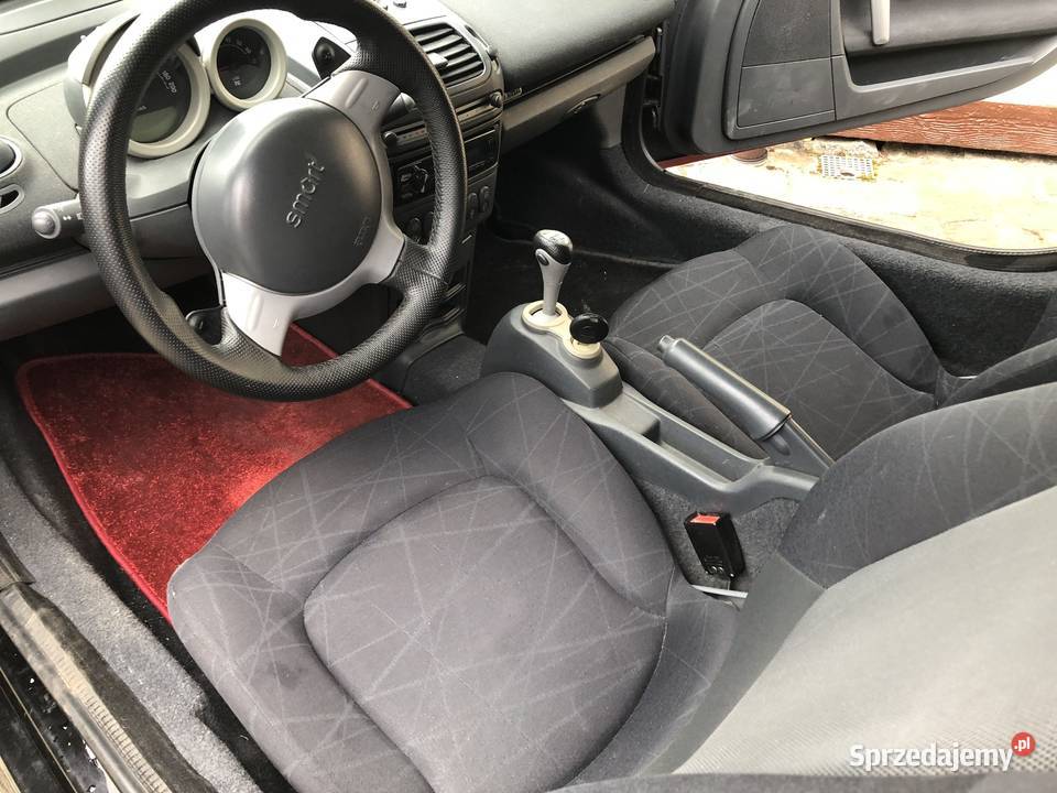 PIĘKNY CZERWONY SMART ASR (kontrola trakcji) Motoryzacja sprzedam