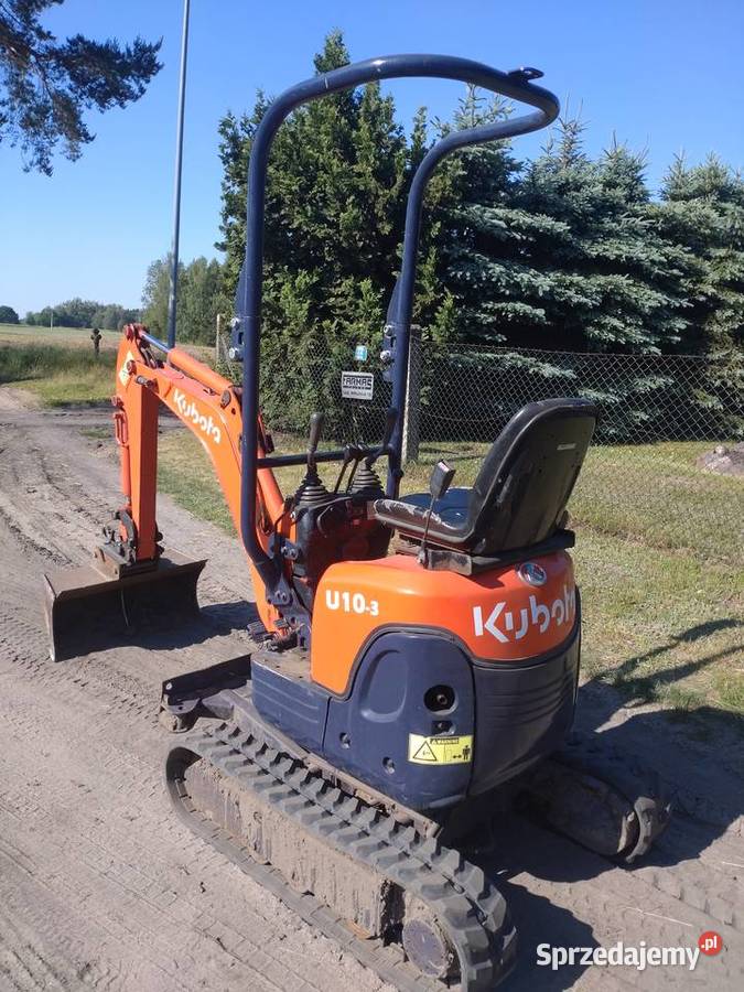 Minikoparka Kubota U103 koparka