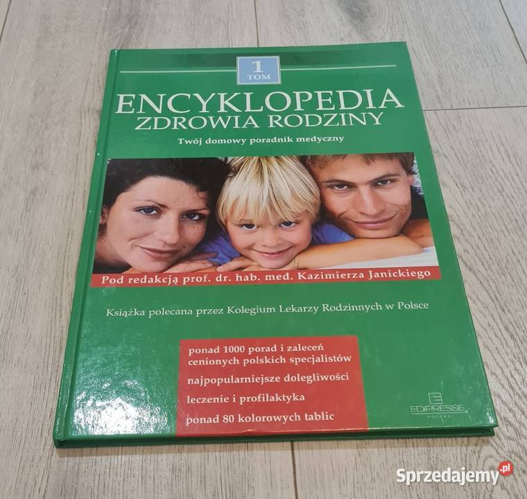 Książka Encyklopedia zdrowia rodziny łódzkie Łódź