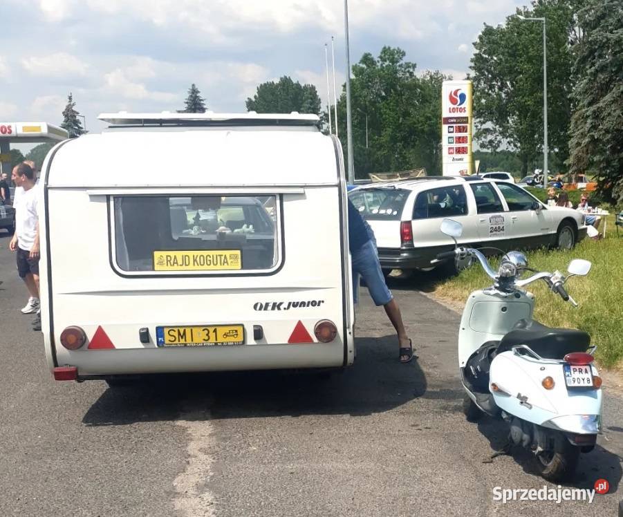 QEK Junior 500 Zabytek przyczepa kempingowa DMC Mikołów sprzedam