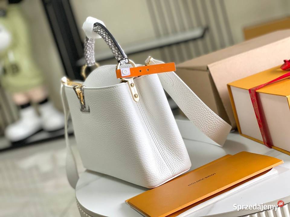 Torebka LV Louis Vouitton Capucines ze skórą z Warszawa