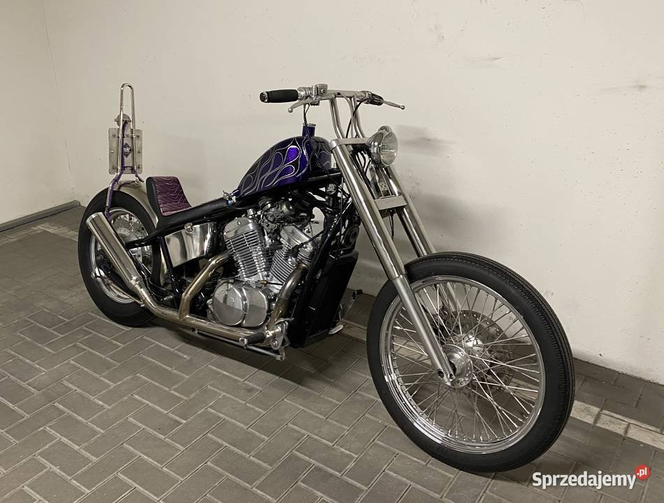Custom Harley VT 600 Honda Shadow Chopper Low