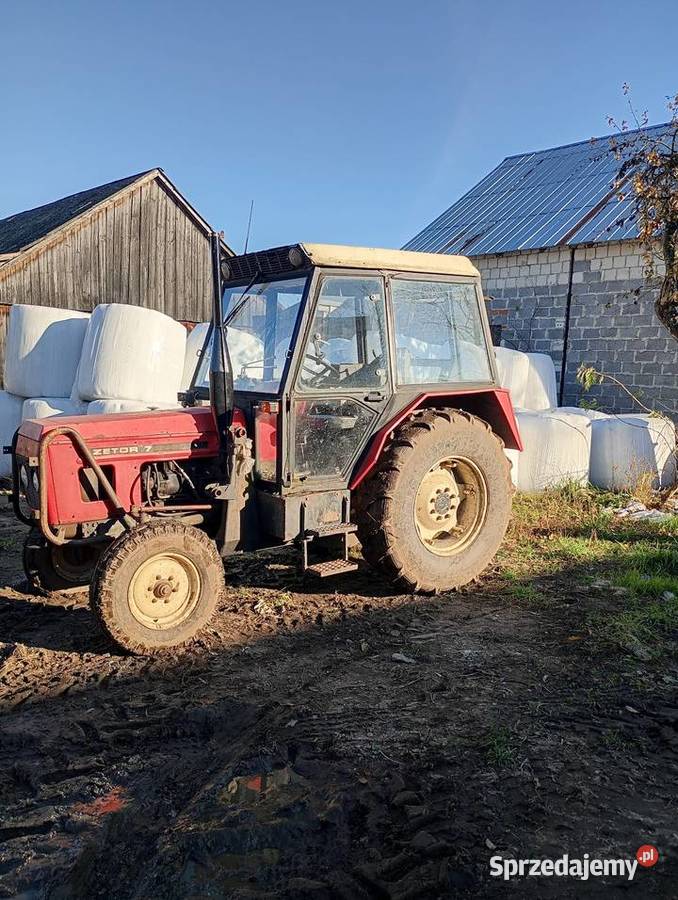 Zetor 7011 plus tur stan Zaczep dolny Wysokie Mazowieckie