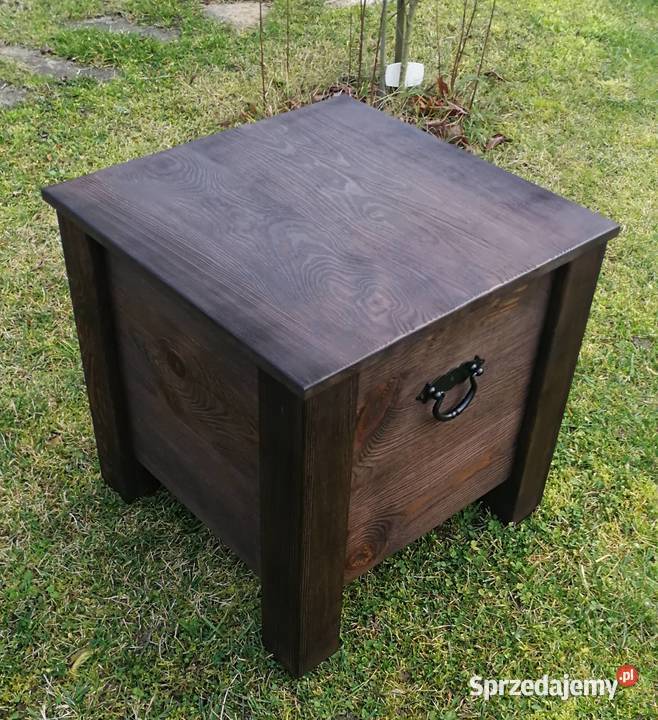 Skrzynia rustykalna skrzynia postarzana stolik świętokrzyskie