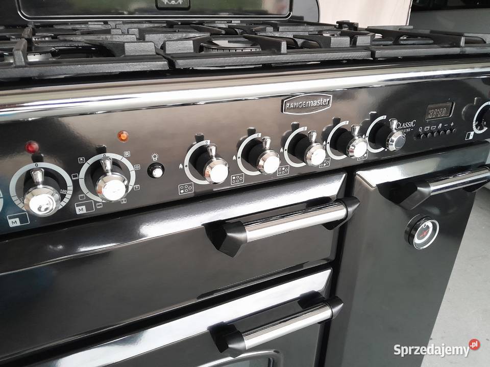 Kuchnia Falcon Classic Deluxe 90 czarna stan 90cm małopolskie Kraków sprzedam