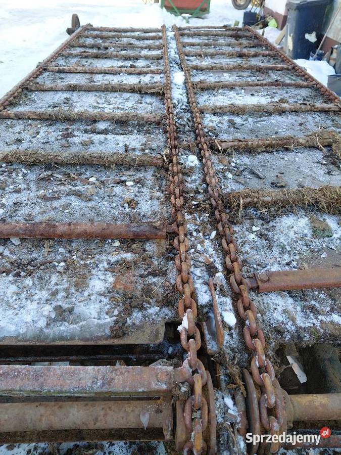 Łancuchy używane z rozrzutnika Ciszyca Przewozowa