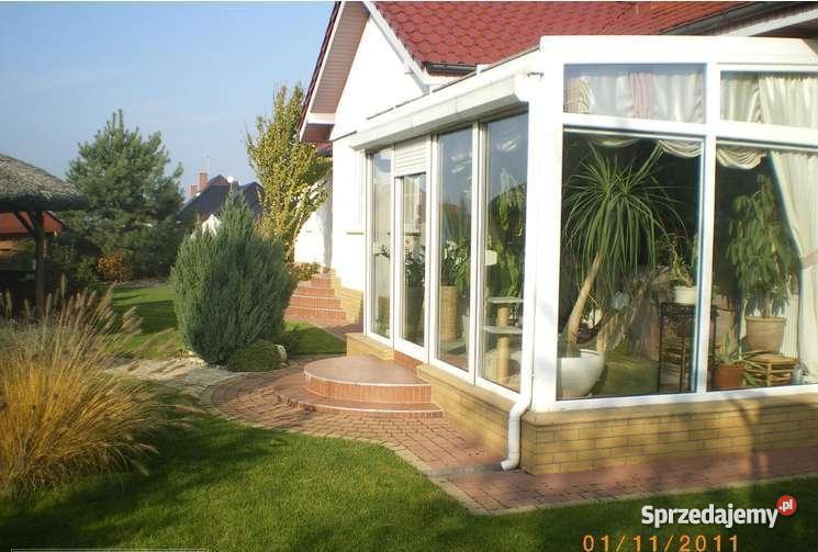 dom parterowy z ogrodem zimowym Gorzów Wlkp wolnostojący Gorzów Wielkopolski