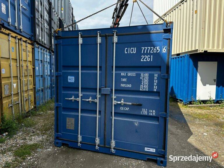 KONTENER MORSKI 20 DV ONE WAY NOWY MAGAZYNOWY Wrocław