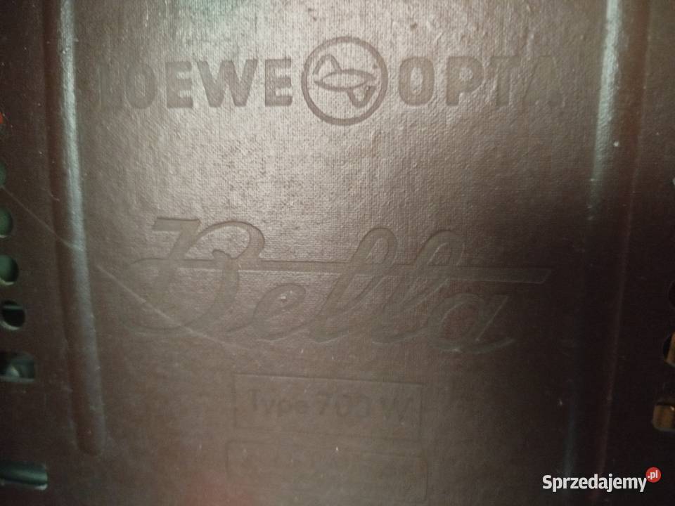Stare Radio Lampowe Loewe Opta Bella 700W Szczecin