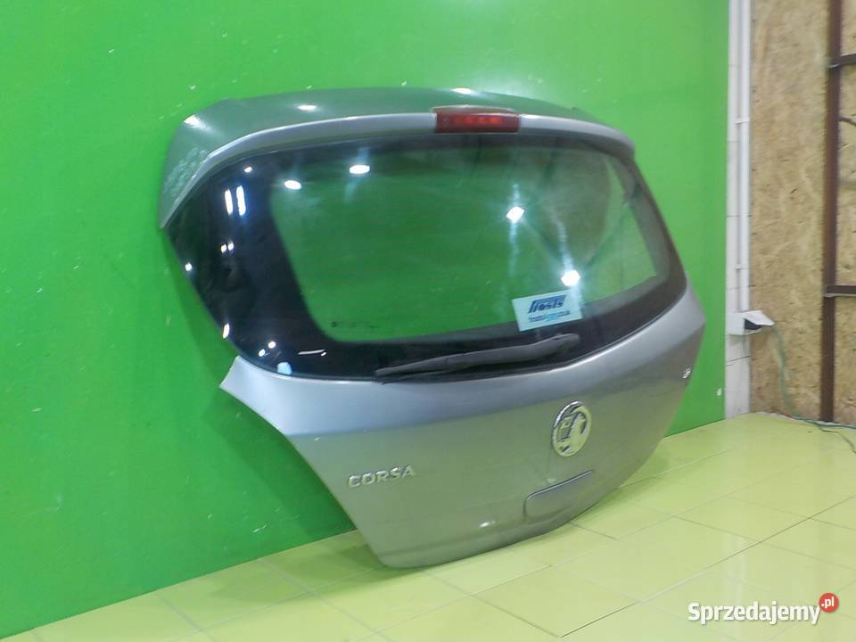 OPEL CORSA D LIFT 12 B 12r HB 5D klapa tyl osobowe