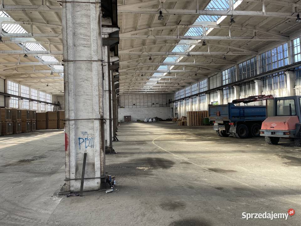 Magazyn hala produkcyjna 2800m2 Łódź Pojezierska sprzedam