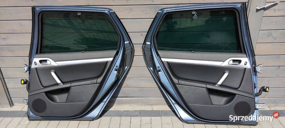 Peugeot 407 EZWD drzwi lewy tył tylne kompletne Nysa